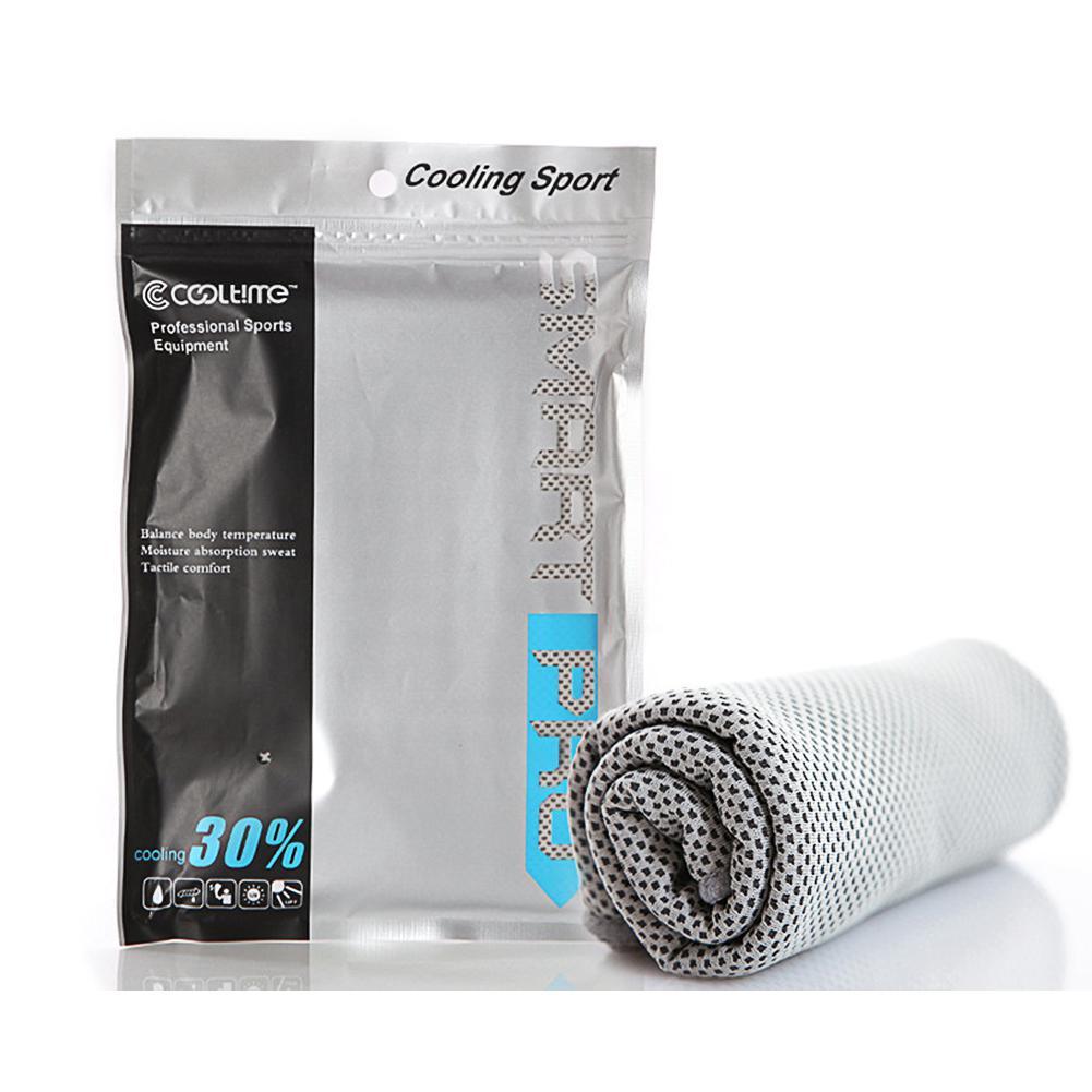 Sports towel quick-drying towel Grey 30x100cm