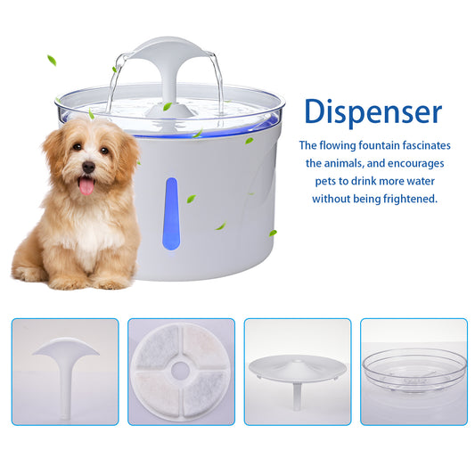 Cats And Dogs Drinking Water Basin Automatic Circulating Water Pet Feeder