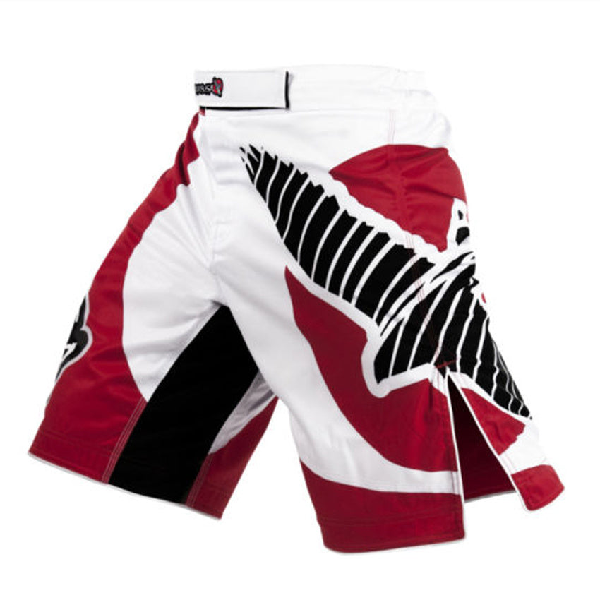 Free kick fighting training loose shorts Red