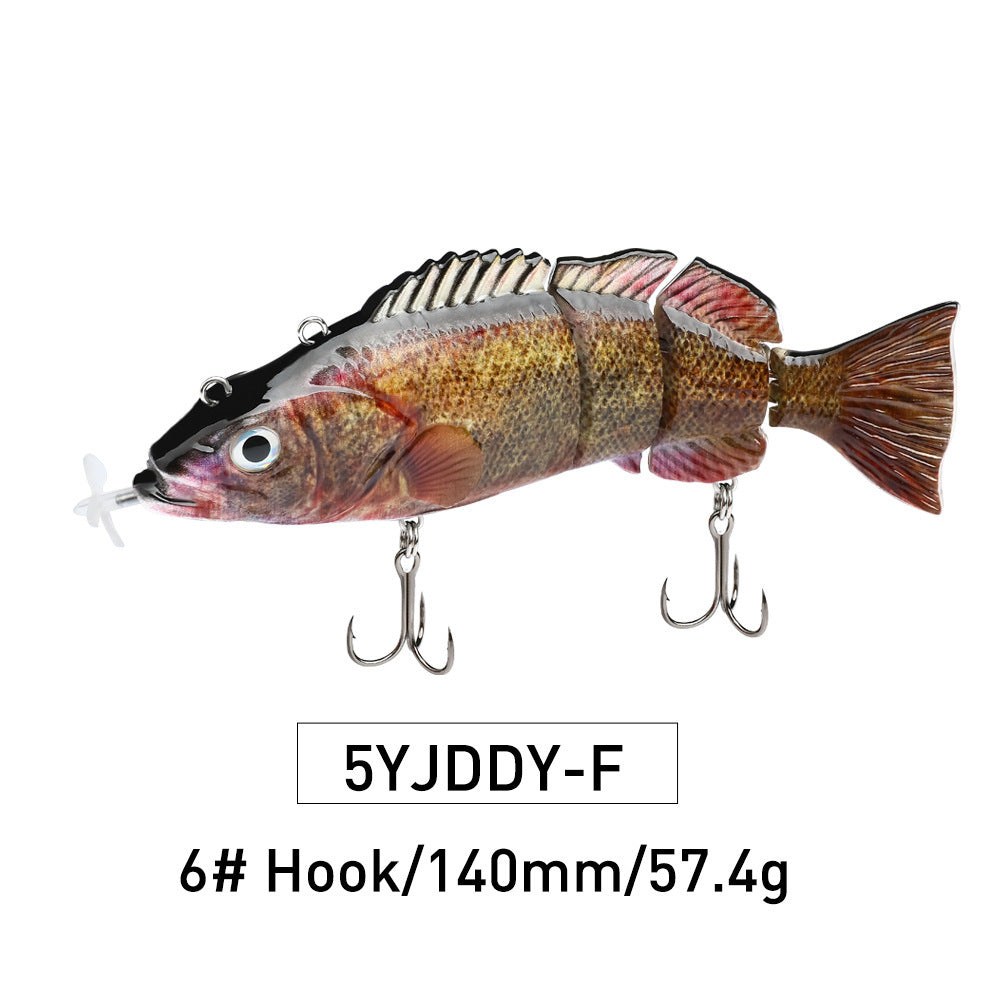 Electronic fish automatic swimming bait propeller smart lure F