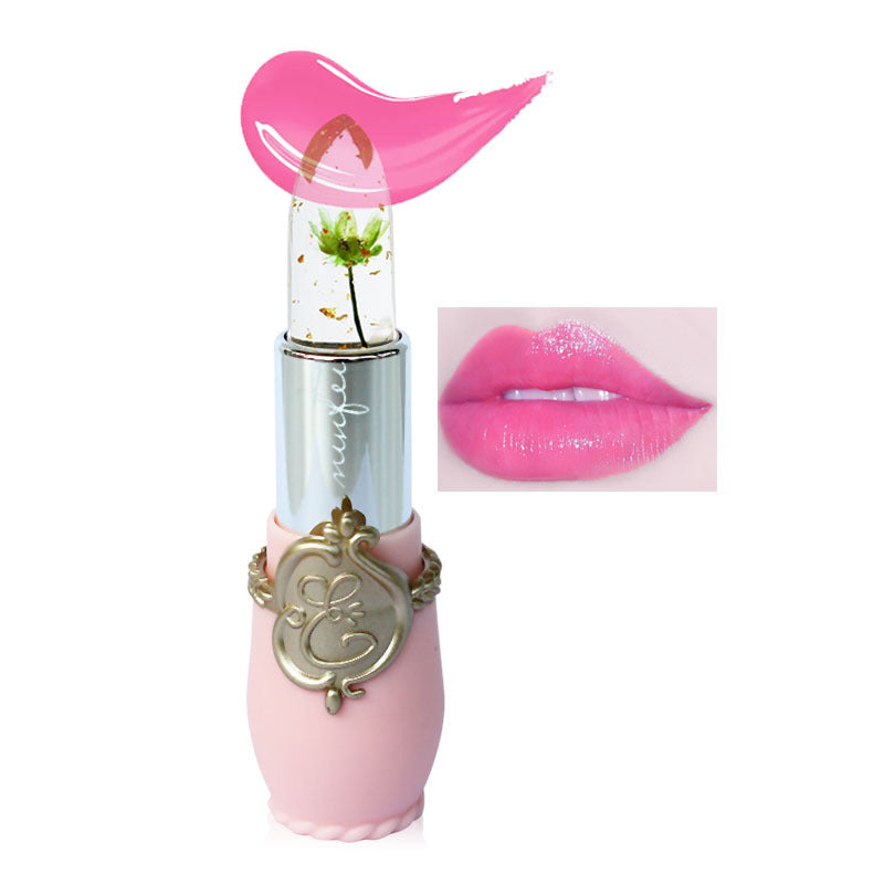 The Flower Crystal Jelly Magic Lipgloss Family Green