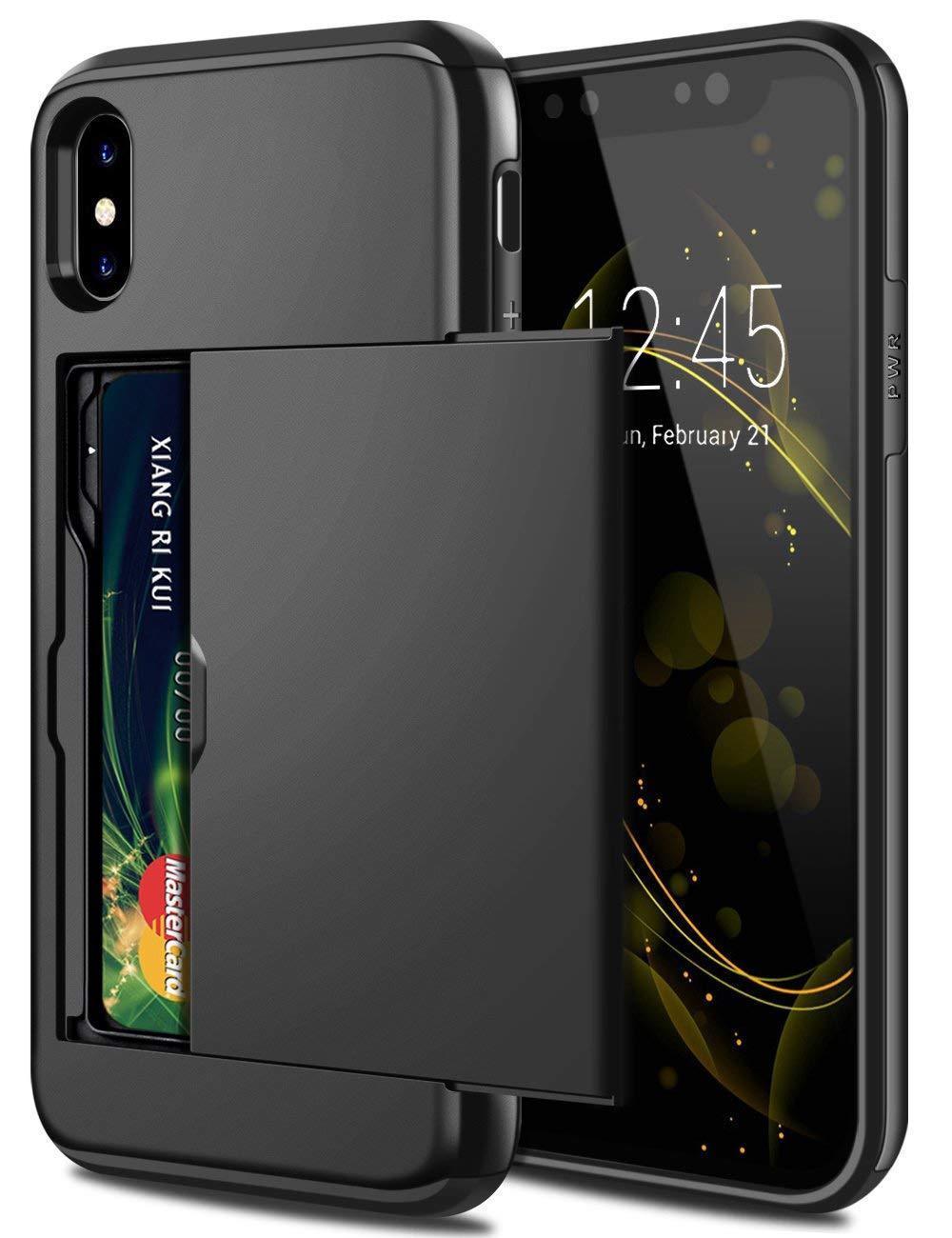 Mobile phone card case Black
