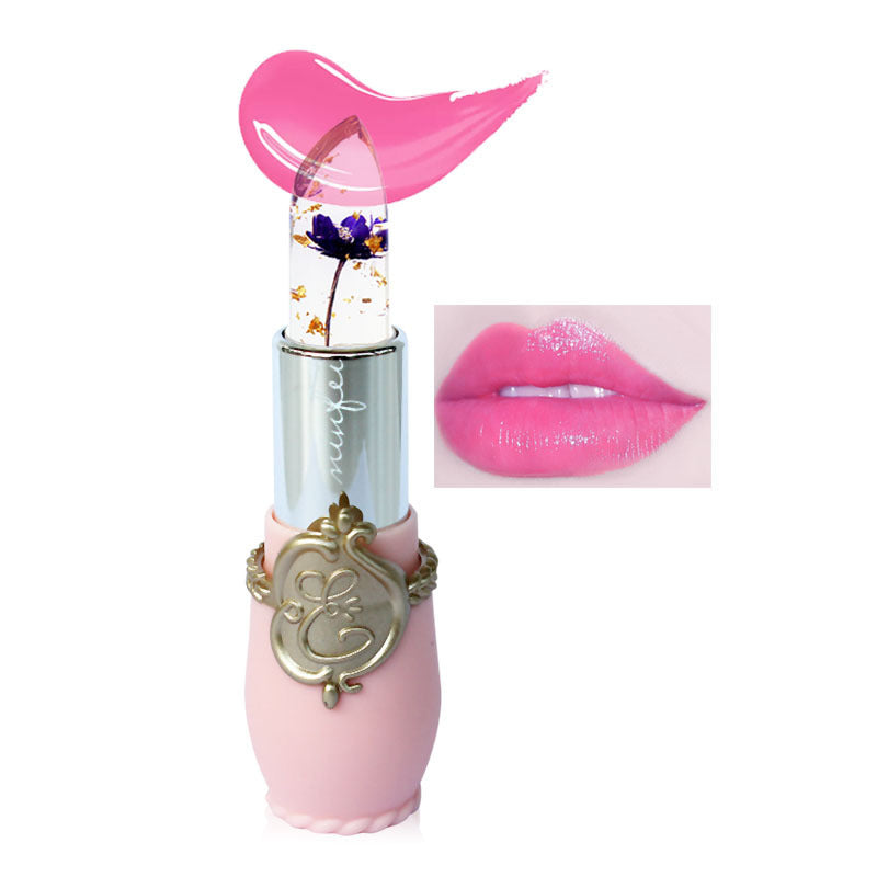 The Flower Crystal Jelly Magic Lipgloss Family Purple