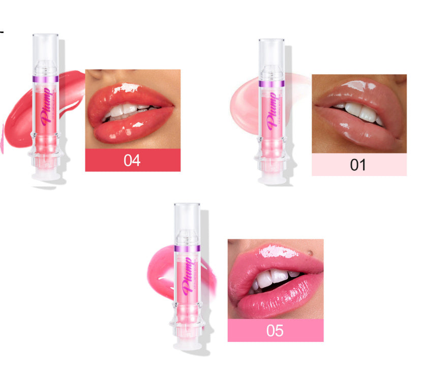 New Tube Lip Rich Lip Color Slightly Spicy Lip Honey Lip Glass Mirror Face Lip Mirror Liquid Lipstick 1 4 5color