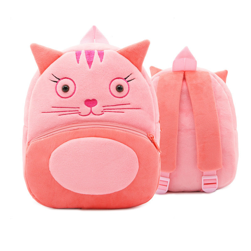 kindergarten small school bag animal backpack E