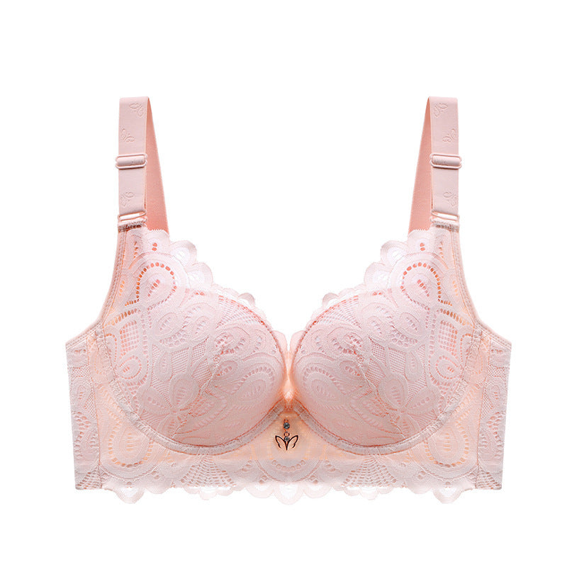Women's Fashion Comfortable Wireless Push Up Bra Cameo
