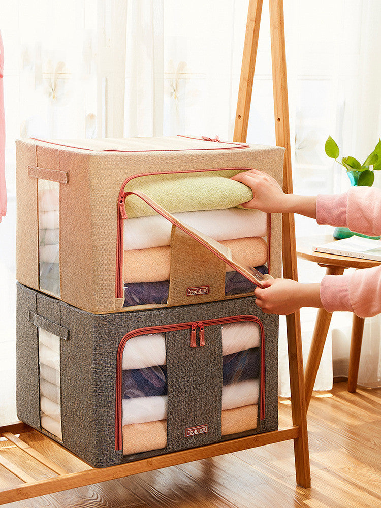 Clothes quilt storage box