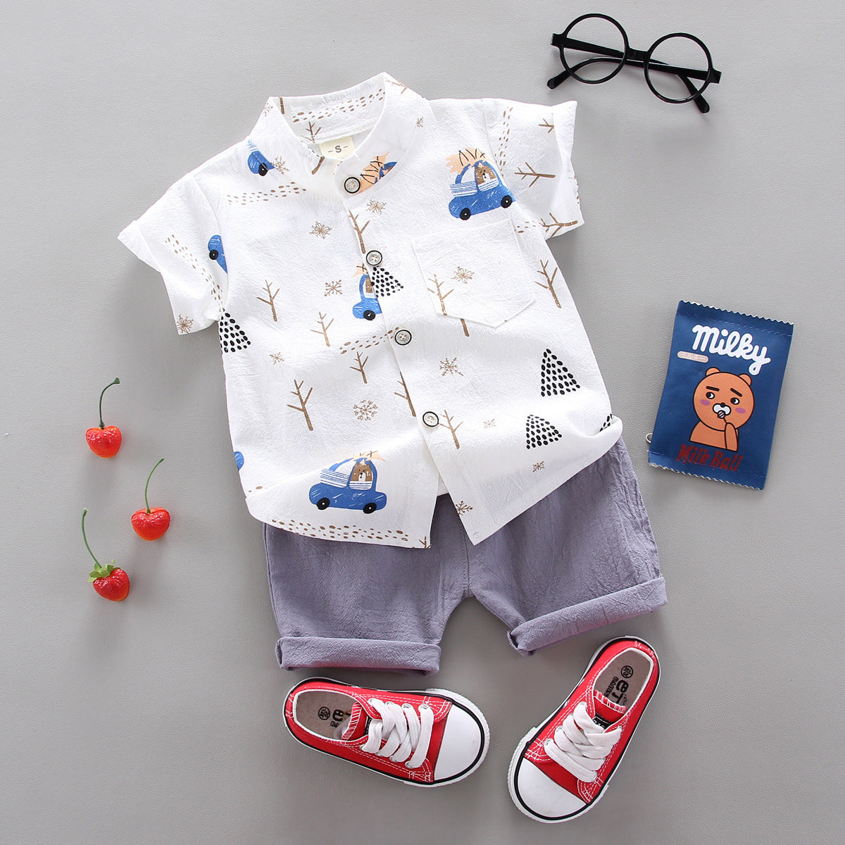 Children clothes set White