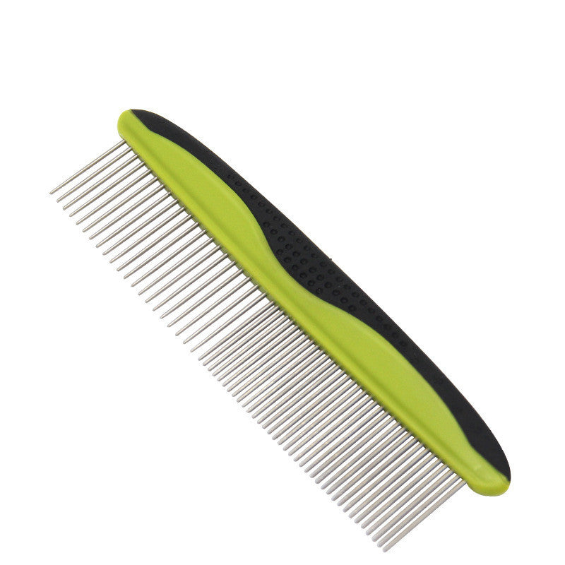 Pet double-sided hair comb cleaning comb