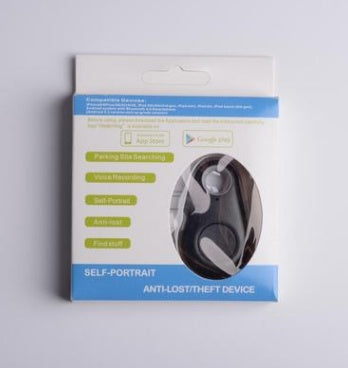 Water Drop Bluetooth-compatible Anti Lost Object Finder Black