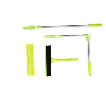Retractable rotating glass cleaner default