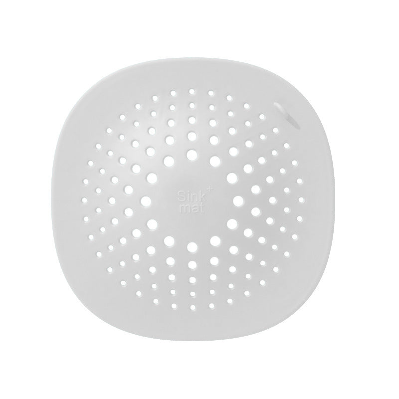 Floor drain kitchen sink White
