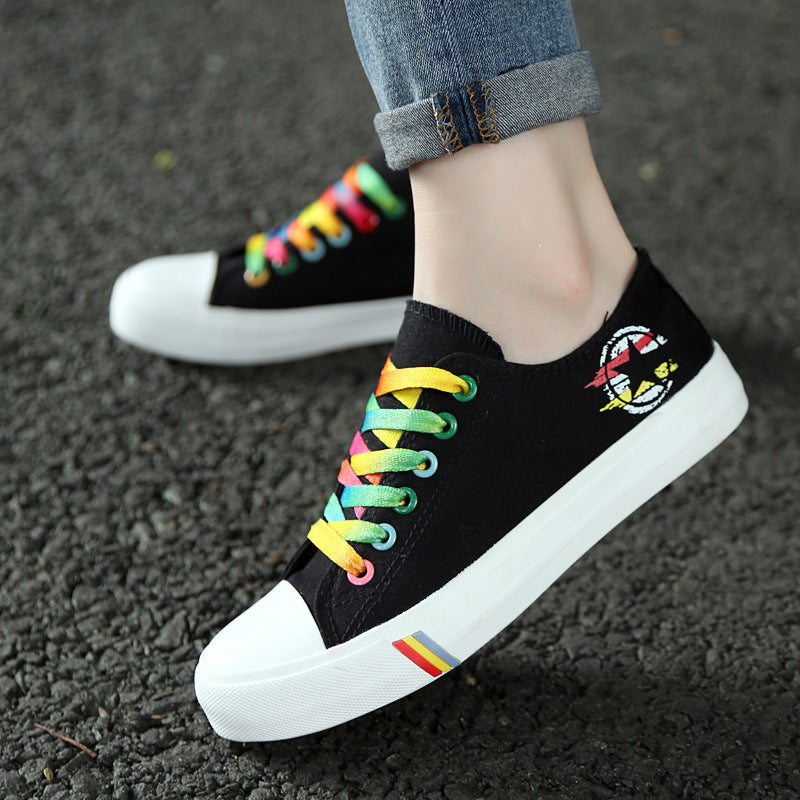 Classic canvas shoes Black