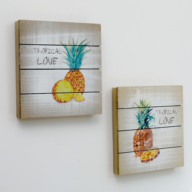 Wood decorative painting