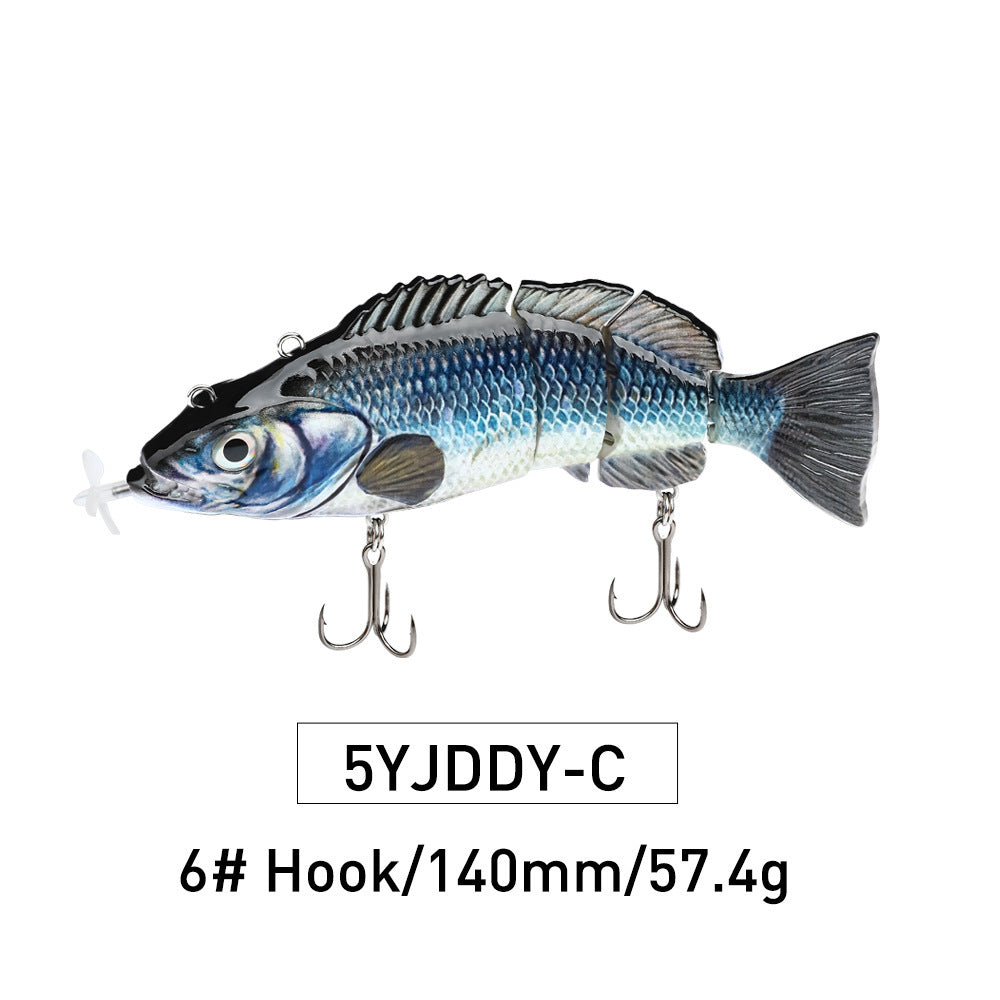 Electronic fish automatic swimming bait propeller smart lure C