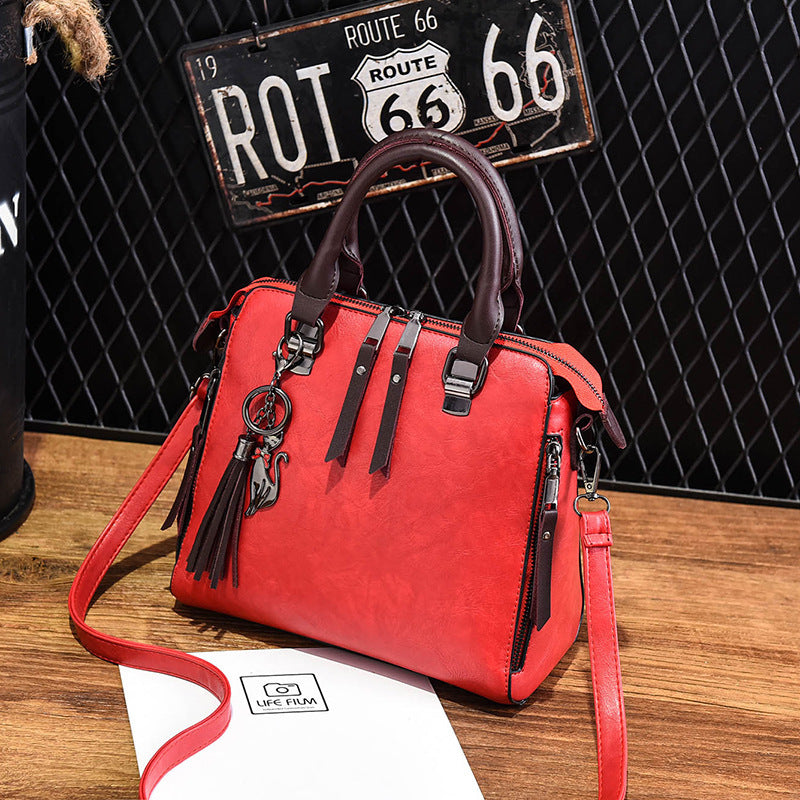 Korean Fashion Women Bags Red