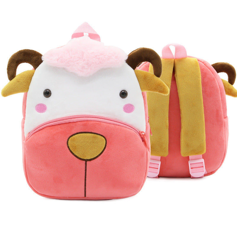 kindergarten small school bag animal backpack U