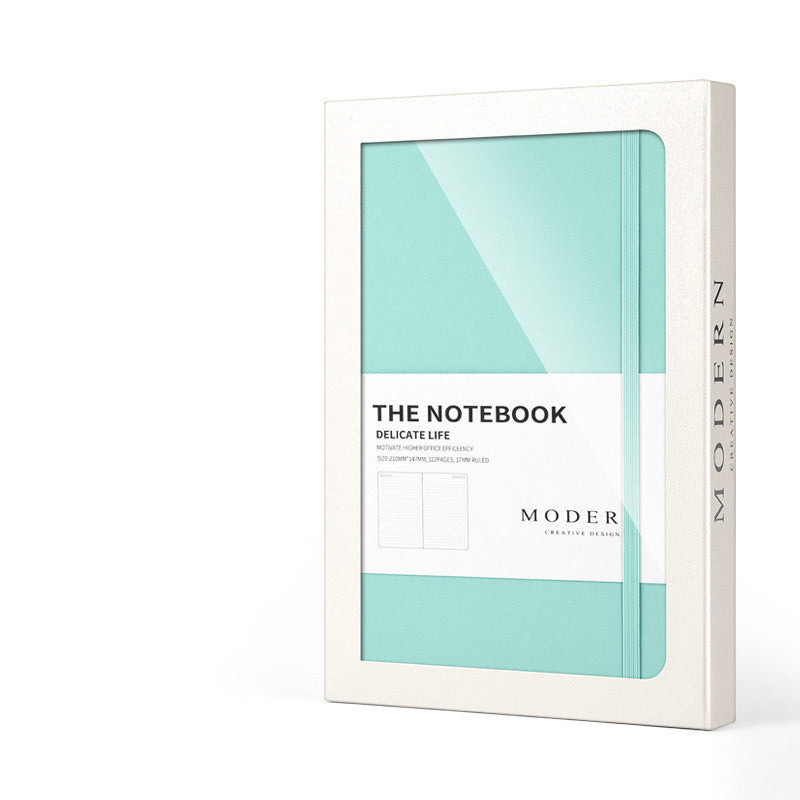 Macaron Series Notebooks Hardcover Handbook Handbook Blue