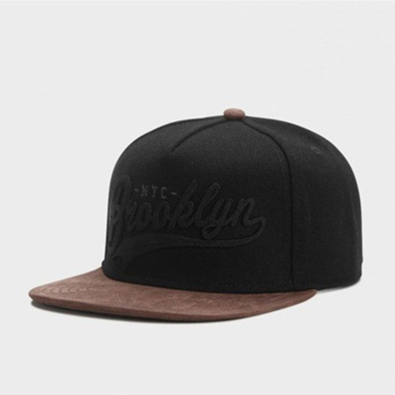 Men's and women's baseball caps, outdoor sports caps, sun hats Black