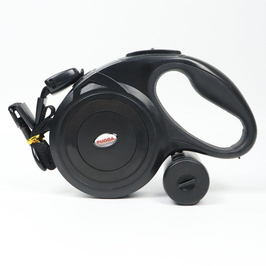 Automatic Telescopic Traction Rope Pet Products Black
