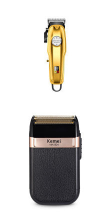 Double mesh razor Goldset