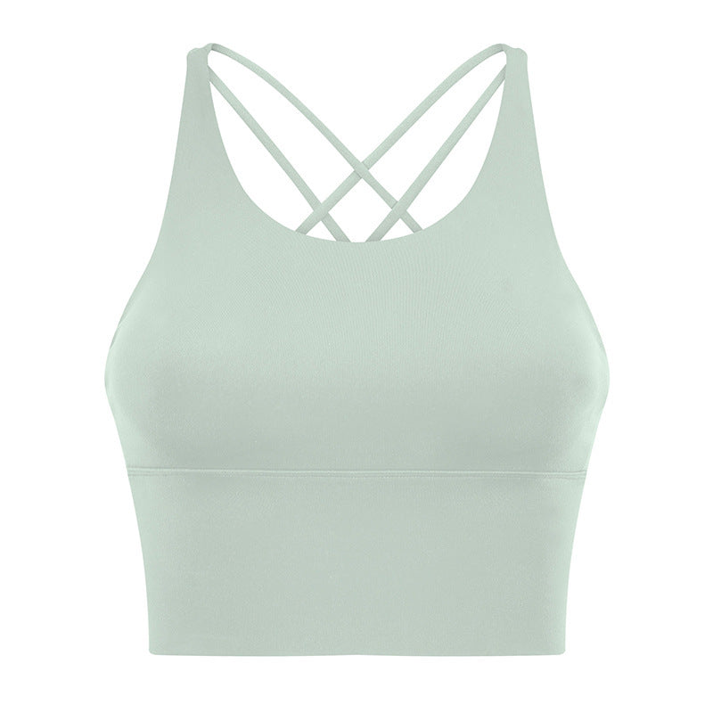 Sexy Beautiful Back Sports Underwear Women Celadon