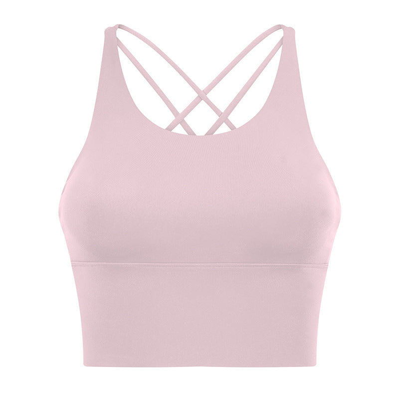 Sexy Beautiful Back Sports Underwear Women Pink