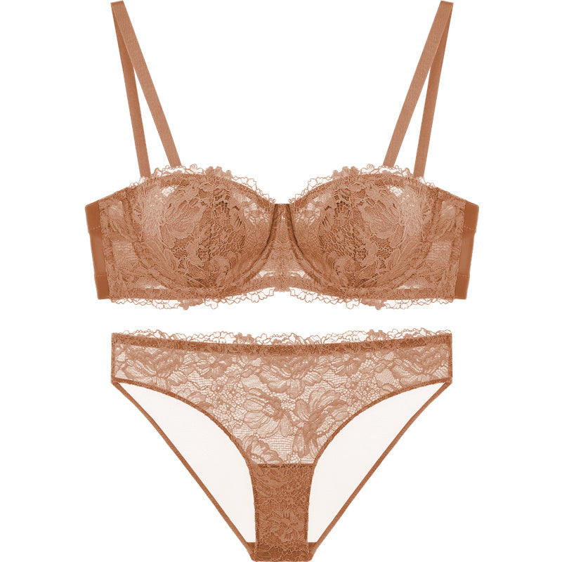 Strapless Underwear Women Gather Non-slip B
