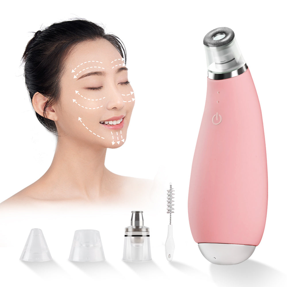 Exfoliating Pores Cleansing Artifact Electric Facial Cleansing Pink USB