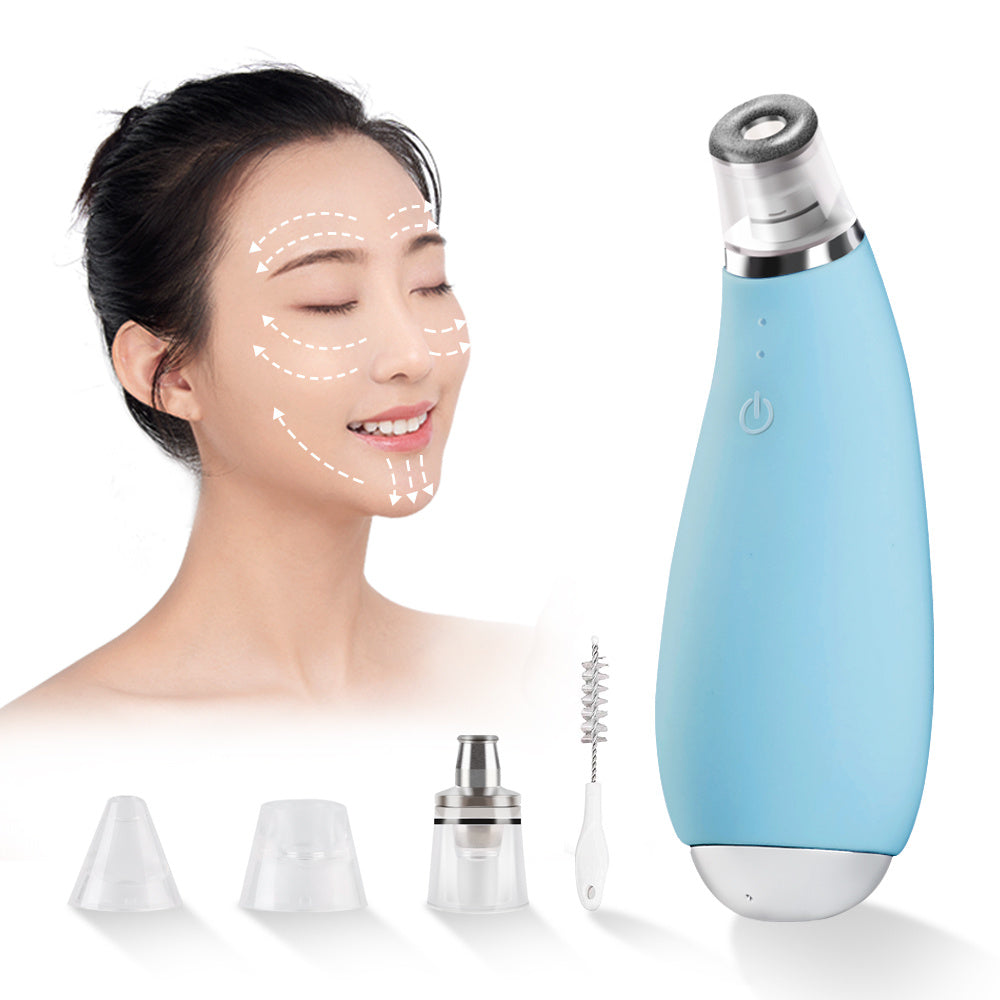 Exfoliating Pores Cleansing Artifact Electric Facial Cleansing Blue USB