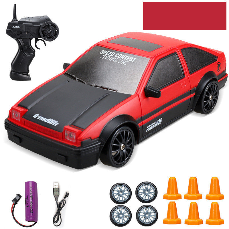 Huangbo 4Wd Remote Control Car Rc Drift Car Remote Control Car Electric Charging High Toy Car Red