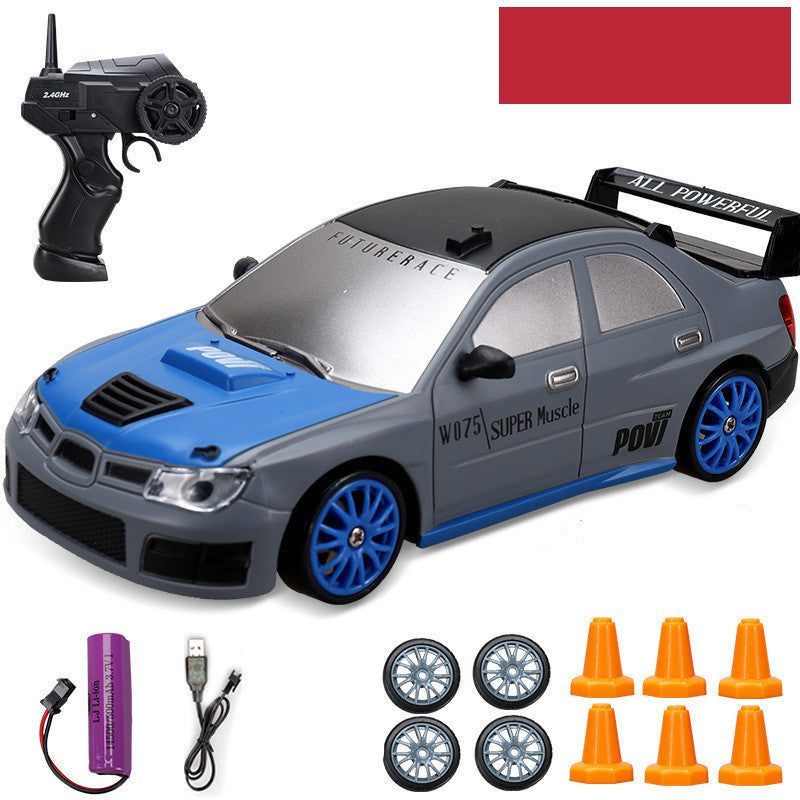 Huangbo 4Wd Remote Control Car Rc Drift Car Remote Control Car Electric Charging High Toy Car Gray