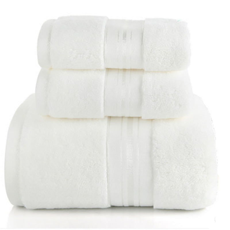 Cotton Towel Bath Towel 3 3 Piece Towel 6 6 Piece Towel Wholesale Towel Sets White