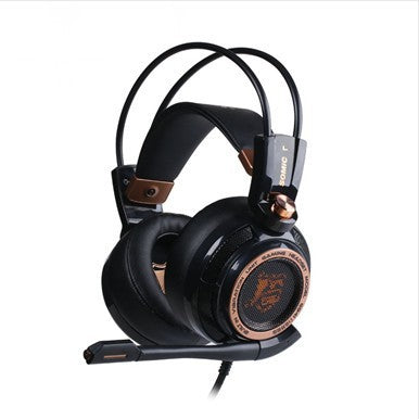 Noise-Cancelling Headphones Headset Computer Black