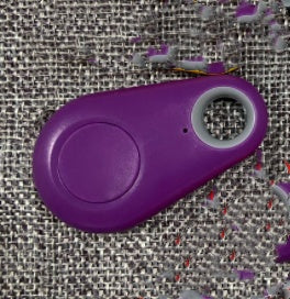 Water Drop Bluetooth-compatible Anti Lost Object Finder 1PC Purple