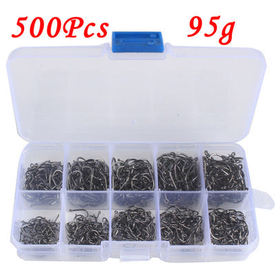 Barbed hook set 500Pcs