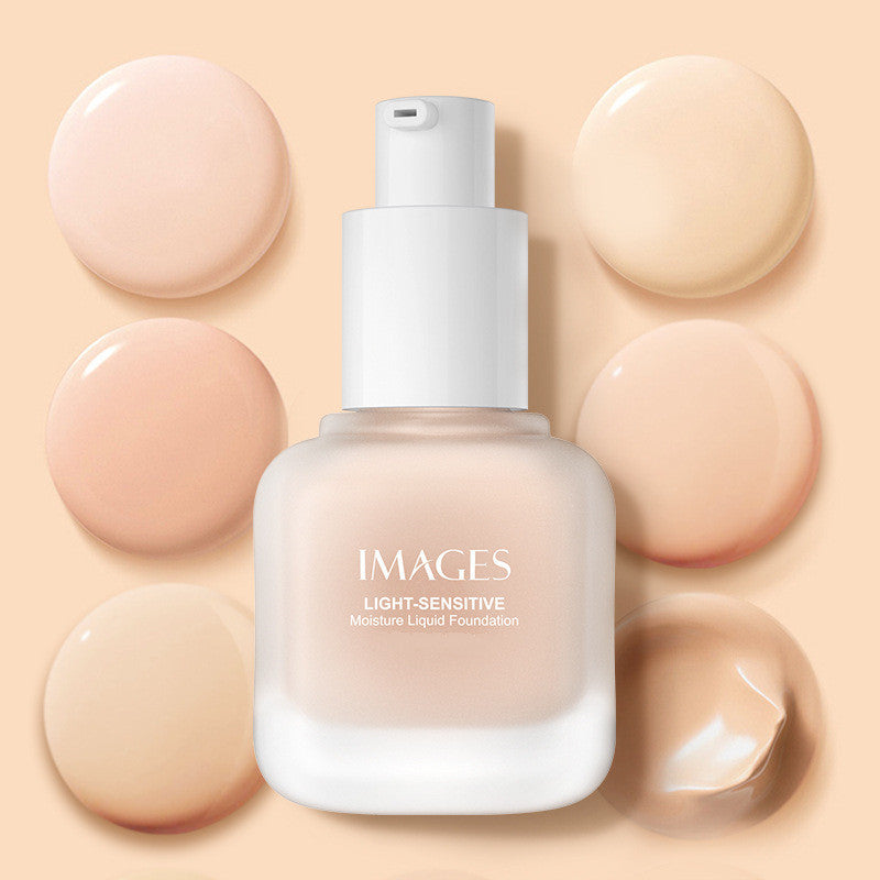 Creamy Muscle Foundation Waterproof, Oil-Control, Concealer, Makeup, Refreshing, Moisturizing, BB Cream Makeup Ivory white makeup egg