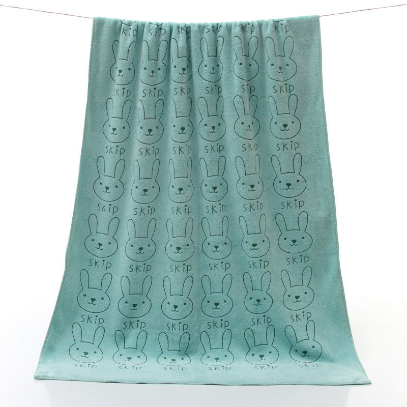 Dog Bath Towel Super Absorbent Bath Towel cyan