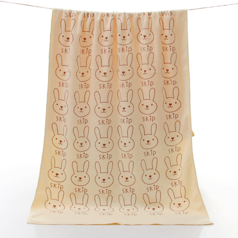 Dog Bath Towel Super Absorbent Bath Towel Beige