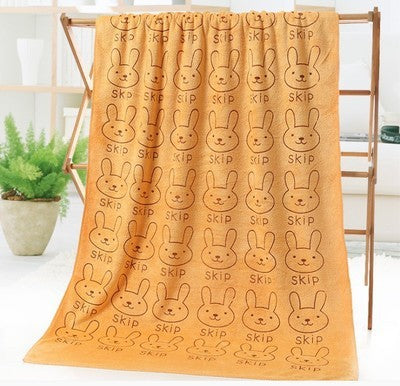 Dog Bath Towel Super Absorbent Bath Towel Light Brown
