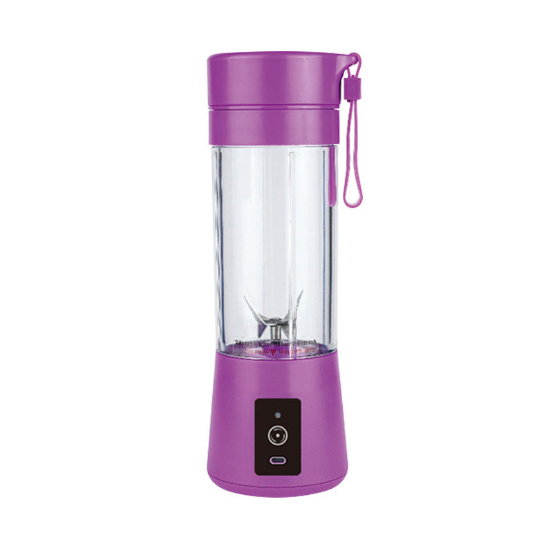 Rechargeable Portable Electric Juicer Mini Cooking Juicer, Purple