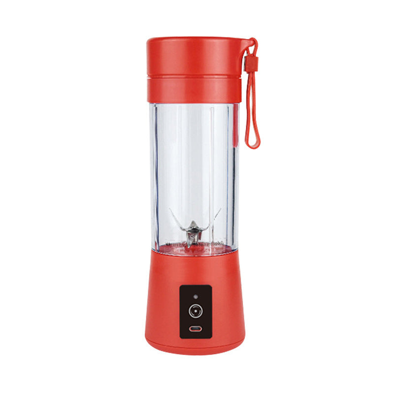 Rechargeable Portable Electric Juicer Mini Cooking Juicer, Red