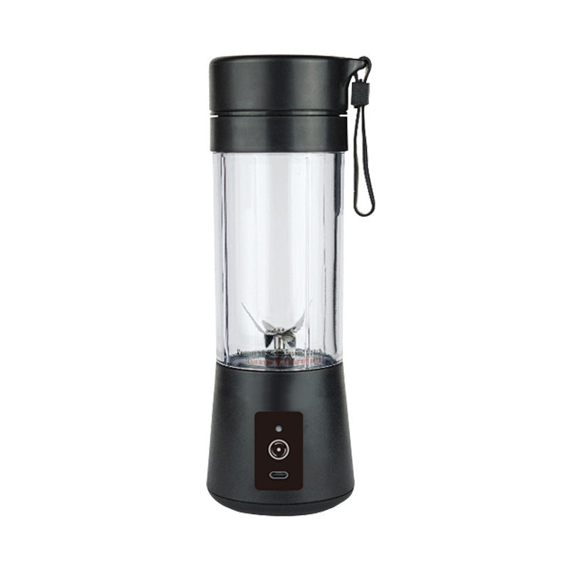 Rechargeable Portable Electric Juicer Mini Cooking Juicer, Black