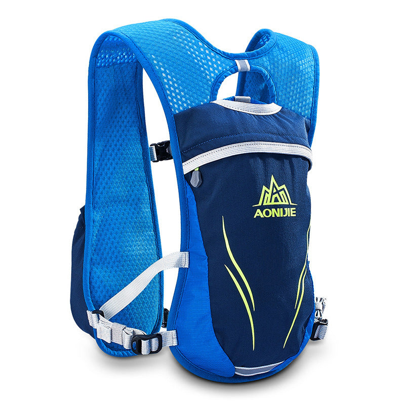 Trail Running Outdoor Cycling Bag Marathon Backpack Blue