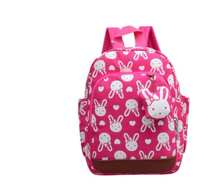 Kindergarten Anti-Lost Schoolbag Pink