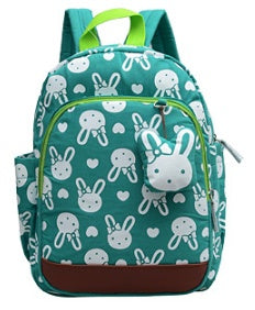 Kindergarten Anti-Lost Schoolbag Green