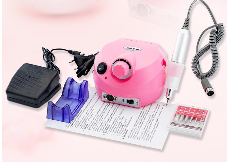 Nail Tools 25000 Rpm Us-202 Electric Nail Polisher Nail Polisher Pink 12 Pcs