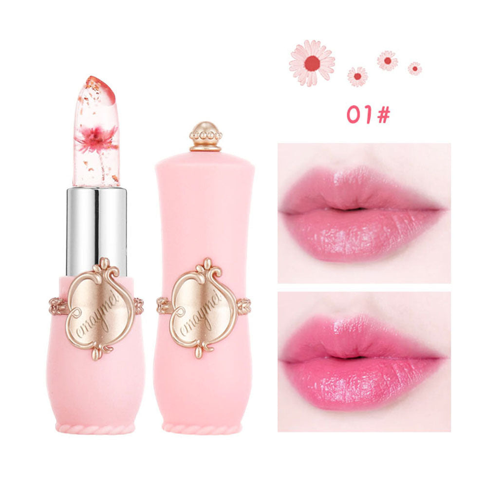 Maymei Moisturizing Lip Balm Dried Flower Color Changing Lipstick 01color 1PCS