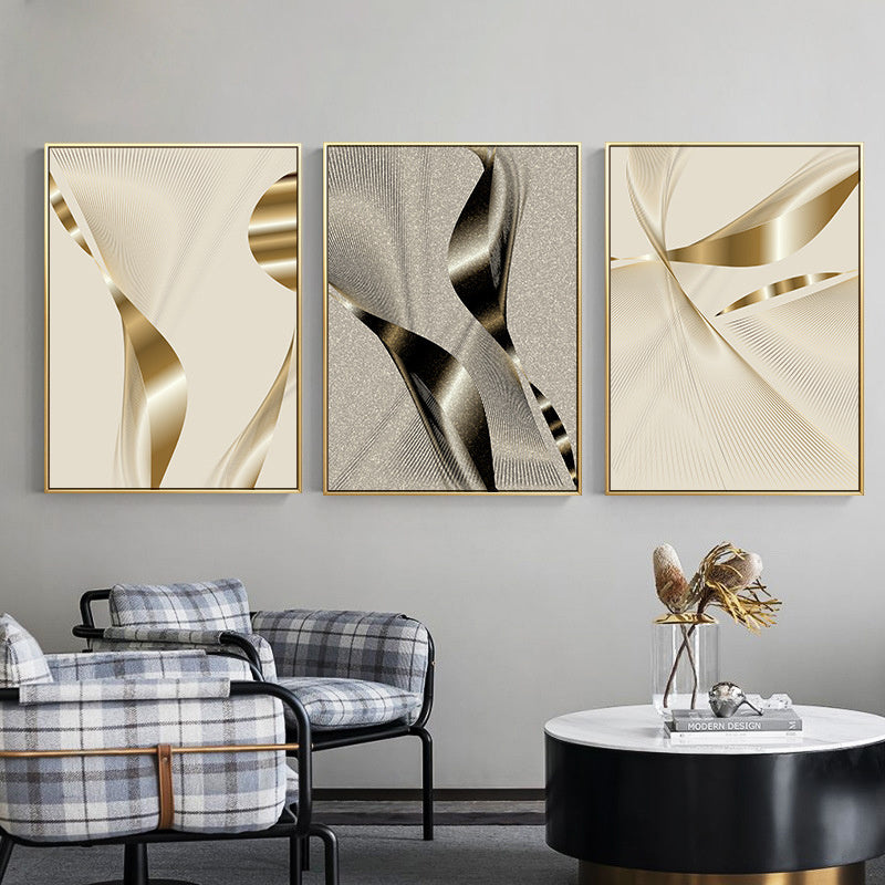 Frameless Painting Triptych Decorative Painting Hd Inkjet Canvas Painting Custom Whole set
