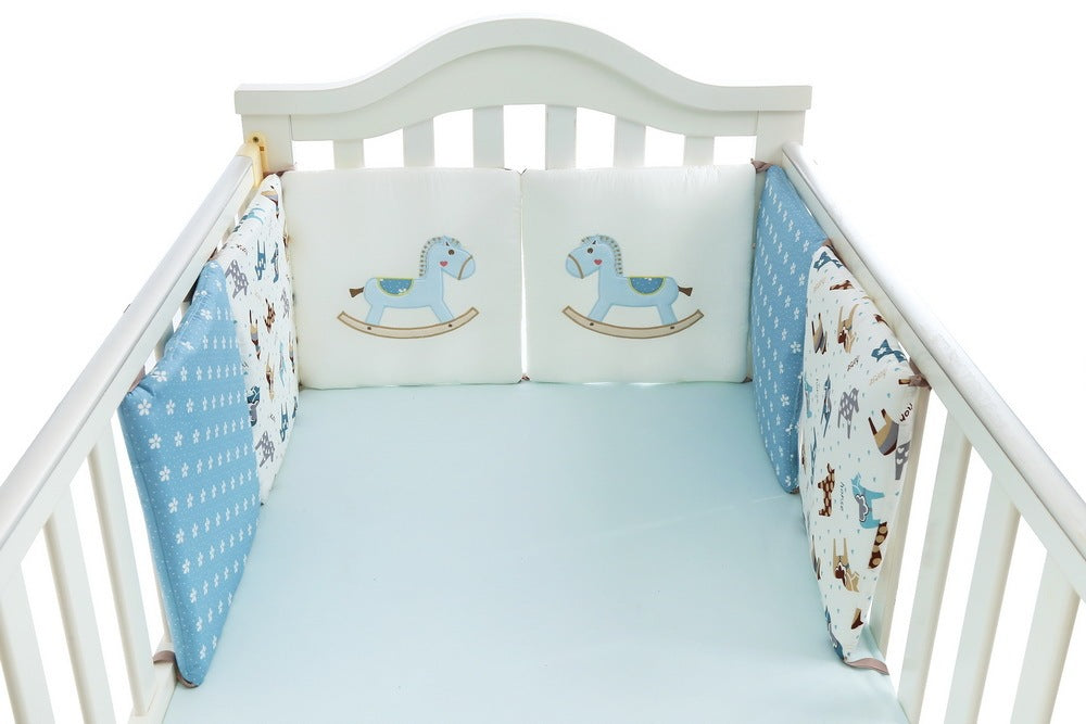 Baby Bedding, Bedding, Children'S Bed, Surrounding Bed, Multiple Styles Little wooden horse 30x30x6